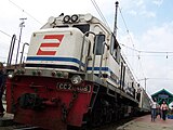 GE U20C nga bug-os hin pagkontrol ha kompuyter nga locomotive ha Indonesia, #CC204-06
