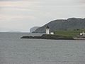 Stornoway világítótornya Arnish Point szigetén