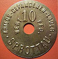Moneta z obozu jenieckiego
