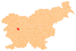 The location of the Municipality of Žiri