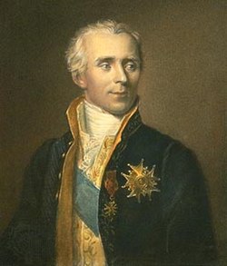 Porträtt av Pierre-Simon de Laplace, tidigt 1800-tal