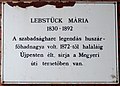 Lebstück Mária