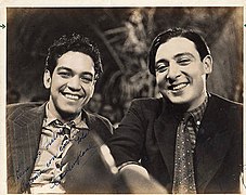 Manuel Medel and Cantinflas, circa 1938.jpg