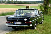 190 D als historisches Taxi