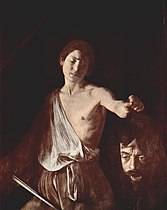 Caravaggio: David mit dem Haupte Goliaths, 1605/1606