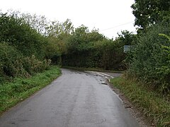 Minor road junction Morrellhaugh Green - geograph.org.uk - 5168012.jpg