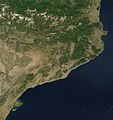 Citra satelit Cataluña