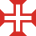 Bandera de la Orden de Cristo (1332 a 1651)