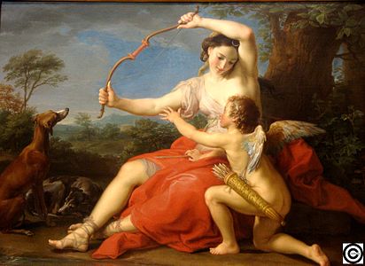 Diana and Cupid (ca 1761), New York, Metropolitan Museum of Art.