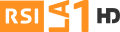 Logotipo actual de RSI La 1 HD