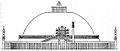 Design of the 'Great Stupa' at Sanchi.