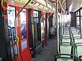 Interieur van de Solaris Tramino