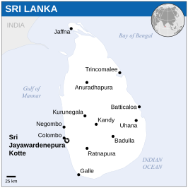 Lokalisashon di Sri Lanka