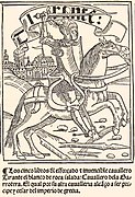 Los cinco libros del esforzado caballero Tirante el Blanco, de Joanot Martorell, 1511.