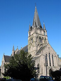 Tournai, Saint Jacques church.