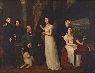 Семеен портрет на грофовите Моркови, 1813 година