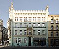 building at Wolnosci Square, angle Wlodkowica street / Krupnicza street