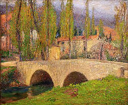 Le Pont à Labastide-du-Vert (66x83)