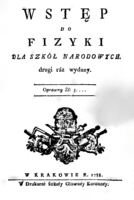 Wstęp do fizyki dla szkół narodowych, (1788).