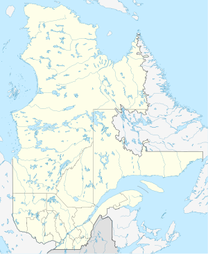 Rougemont på en karta över Quebec