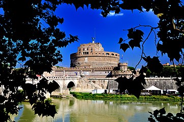 Scorcio su Castel Sant'Angelo