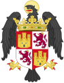 Coat of Arms of Isabella of Castile as Princess of Asturias With crest