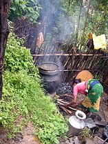 Small village distillery near Nagarkot