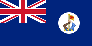 Bandera de la Colonia Británica del Norte de Borneo desde 1948 hasta 1963