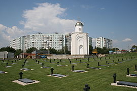 Lo storico cimitero militare della città