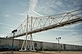 Die Jefferson Street Footbridge in Springfield, seit 2003 im NRHP gelistet[10]