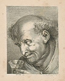 Hlava starce podle Raffaela (1822)