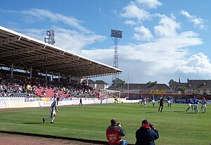 Der St. Mirren Park in den 2000er Jahren