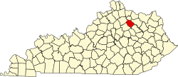 Koartn vo Nicholas County innahoib vo Kentucky