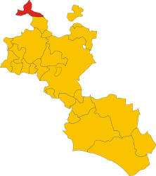 Vallelunga Pratameno – Mappa