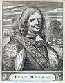 Henry Morgan en un grabado del libro de Exquemelin, Piratas de América, del siglo XVII.[9]​