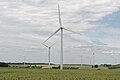 Windkraftanlagen im Norden der Gemeinde