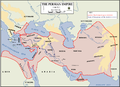 Achaemenid Empire (550-330 BC) in 500 BC.