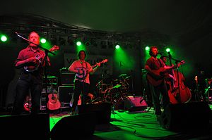 Railroad Earth playing in May 2010