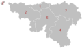 Walloon provinces Provinces de Wallonie Waalse provincies