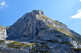Zla Kolata, highest mountain of Montenegro on the border with Albania