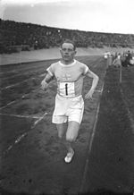 Paavo Nurmi en 1926.