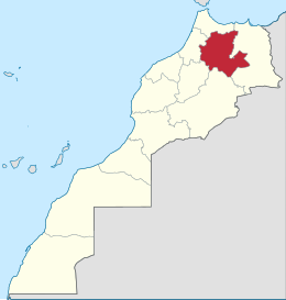 Fès-Meknès – Localizzazione