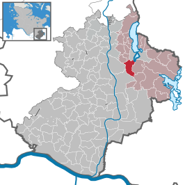 Kaart van Fredeburg