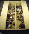 Image 30A funerary model of a bakery and brewery, from the Eleventh dynasty of Egypt, c. 2009–1998 BCE (from History of beer)