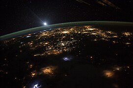 Une des photos partagées par l'astronaute pendant la One Year Mission.