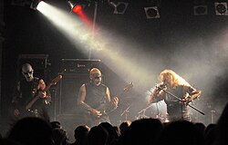 Gorgoroth esiintymässä Saksassa vuonna 2011.