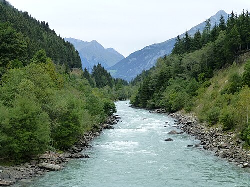 Isel river south of Matrei