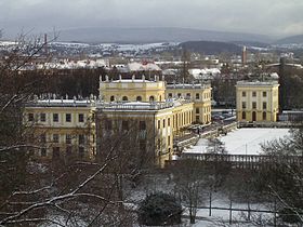 Pogled na centar grada i Palaču Orangerie