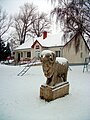 Sheep statue