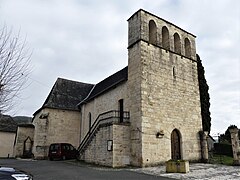 L'église Saint-Laurent de Bersac.